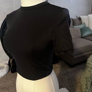 lululemon athletica Black Short Sleeve Tee